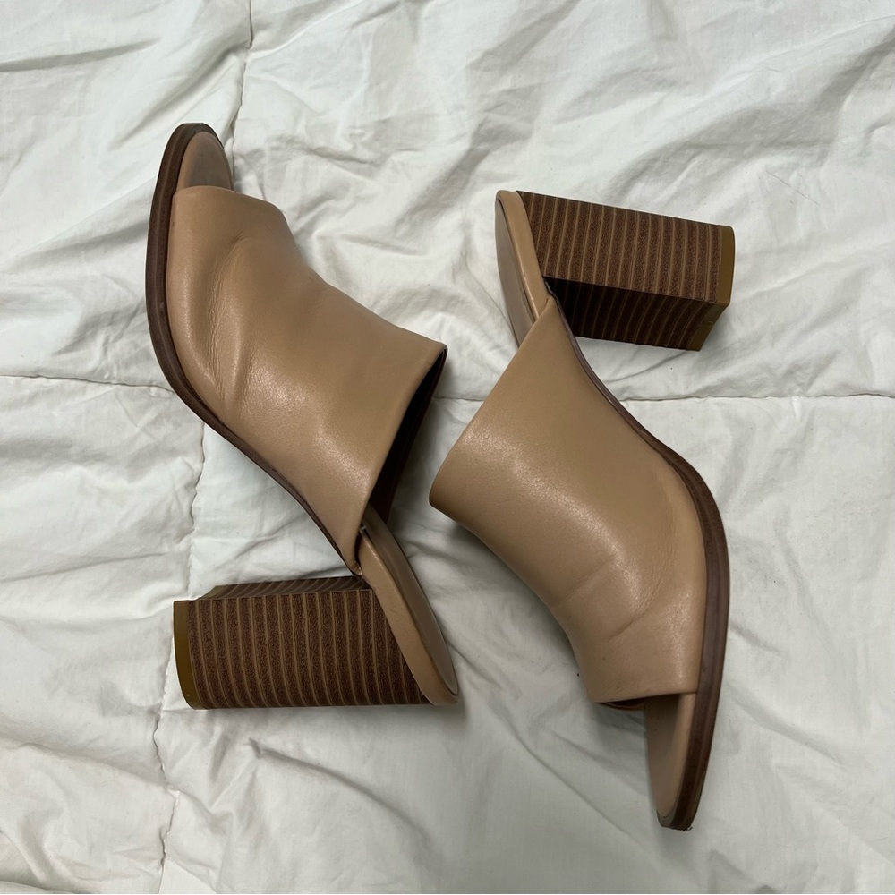 Aldo Peep Toe Block Heel